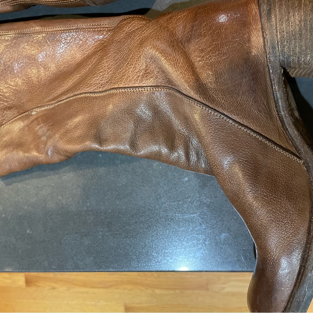 Officine Creative brown leather classic boots - Picture 9 of 16